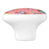 Fun Cupcake Design Ceramic Knob Keramische Knop (Zijkant)
