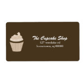 Fun Cupcake Etiket (Voorkant)