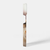 Fun curieuze kat Kitten Pet Animal iPhone Hoesje (Rechterkant)