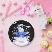 Fun Custom Broom Wizard Verjaardag Papieren Bordje (Feest)