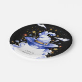 Fun Custom Broom Wizard Verjaardag Papieren Bordje (Gekanteld)