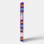 Fun Custom Cocktail Party Patroon Case-Mate iPhone Case (Achterkant / Rechts)