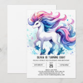 Fun Custom Horse Verjaardag Kaart (Voorkant / Achterkant)