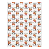 Fun Custom Pudding Merry Kerstmis Tafelkleed (Voorkant)