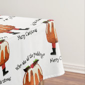 Fun Custom Pudding Merry Kerstmis Tafelkleed (Voorbeeld)