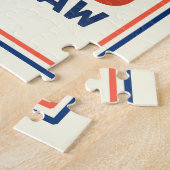 Fun custom text, oom Sam "Ik wil jou" poster, Legpuzzel (Zijkant)