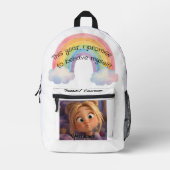 fun customizable backpack bedrukte rugzak (Voorkant)