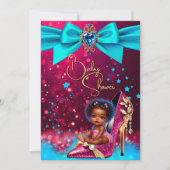 Fun Cute Baby Shower Girl Pink Blue Baby Shoe Kaart (Voorkant)