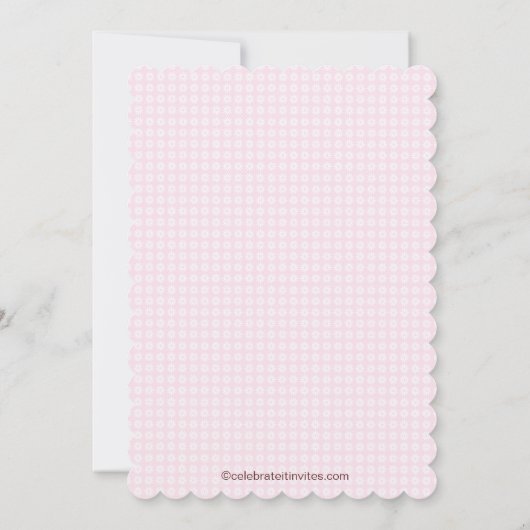 Fun Cute Ice Cream Sundae Birthday Party Kaart (Achterkant)