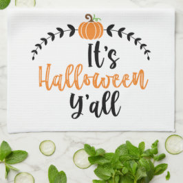 Fun Cute Pumpkin's Halloween Yall Theedoek