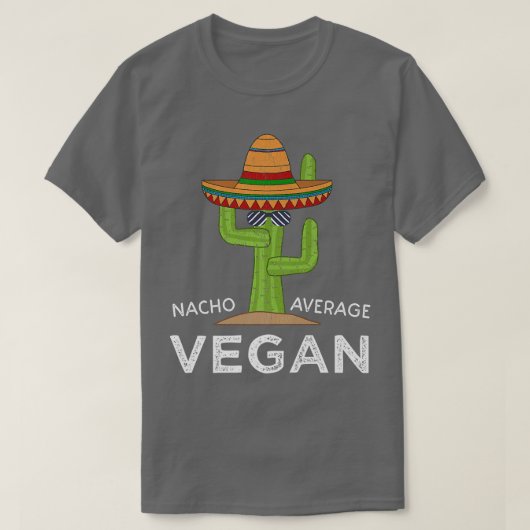Fun Cute Vegan Joke Humor Funny Gezegde Vegetarian T-shirt (Design voorkant)