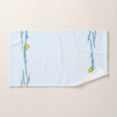 Fun Cute Whimsical Rubber Duck Bad Handdoek (Handdoek)
