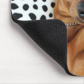 Fun Dachshund Mousepad Muismat (Hoek)