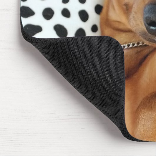 Fun Dachshund Mousepad Muismat (Hoek)