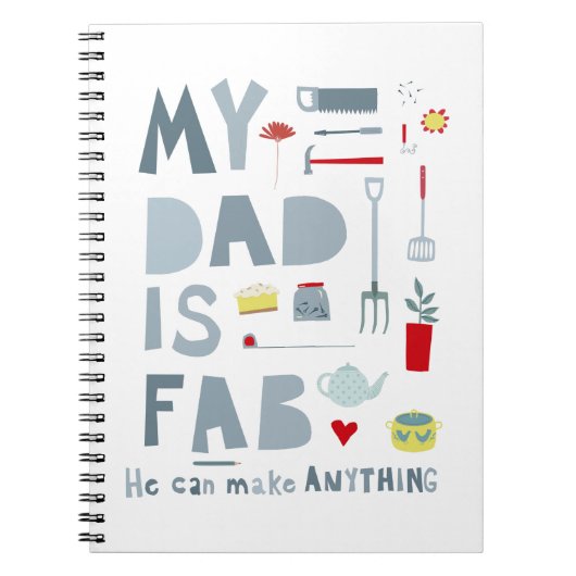 Fun Dad Notitieboek (Voorkant)