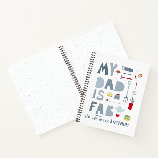 Fun Dad Notitieboek (Binnen)