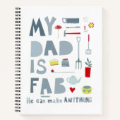 Fun Dad Notitieboek (Voorkant)