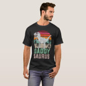 Fun Daddy saurus Rex Dinosaur Daddysaurus Family M T-shirt (Voorkant volledig)