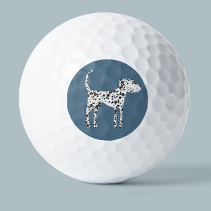 Fun Dalmatian Dog Golfballen