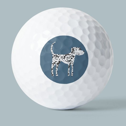 Fun Dalmatian Dog Golfballen