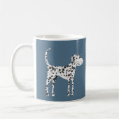 Fun Dalmatian Dog Koffiemok (Links)