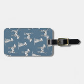Fun Dalmatian Dog Pattern Bagagelabel (Voorkant horizontaal)