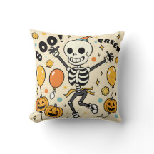Fun Dancing Skeleton Halloween Vector