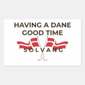 Fun Danish Mug Rechthoekige Sticker (Voorkant)