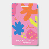 Fun Day Care Teacher Badge (Achterkant)