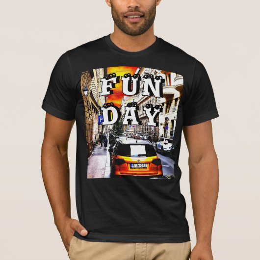 Fun Day Road T-shirt (Voorkant)