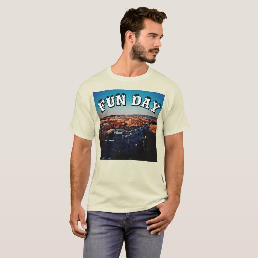 Fun Day thema T-shirt (Voorkant volledig)