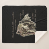 Fun de-Motivatie Citaat Beren doden u Sherpa Deken (Voorkant (horizontaal))