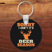 Fun Deer Hunting Gezegde Joke Sleutelhanger (Voorkant)