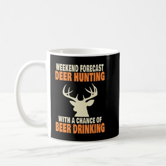 Fun Deer Hunting Koffiemok (Links)
