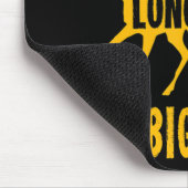 Fun Deer Hunting Quote Gift for Hunters Muismat (Hoek)