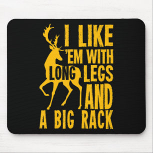 Fun Deer Hunting Quote Gift for Hunters Muismat