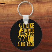 Fun Deer Hunting Quote Gift for Hunters Sleutelhanger (Voorkant)