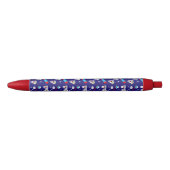 Fun Dental Clinic Dentist Cartoon Teeth Pattern Zwarte Inkt Pen (Voorkant)