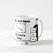 Fun Design for Golf Lover Koffiemok (Voorkant rechts)
