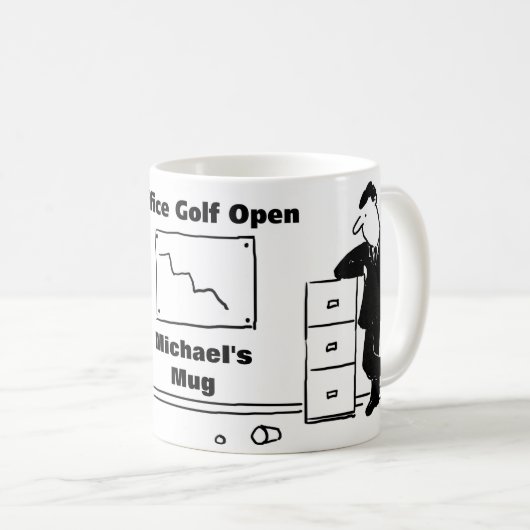 Fun Design for Golf Lover Koffiemok (Voorkant rechts)