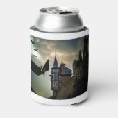 Fun design voor Halloween Blikjeskoeler (Blikje Achterkant)