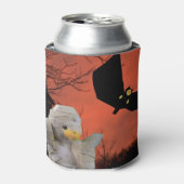 Fun design voor Halloween Blikjeskoeler (Blikje Voorkant)