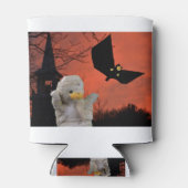 Fun design voor Halloween Blikjeskoeler (Achterkant)