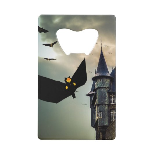 Fun design voor Halloween Creditkaart Flessenopener (Voorkant)