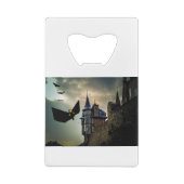 Fun design voor Halloween Creditkaart Flessenopener (Achterkant)