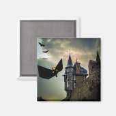 Fun design voor Halloween Magneet (Voorkant / Achterkant)