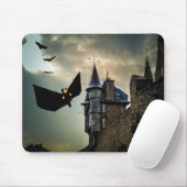 Fun design voor Halloween Muismat (Met muis)