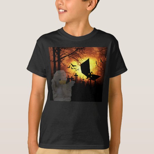 Fun design voor Halloween T-Shirt (Voorkant)