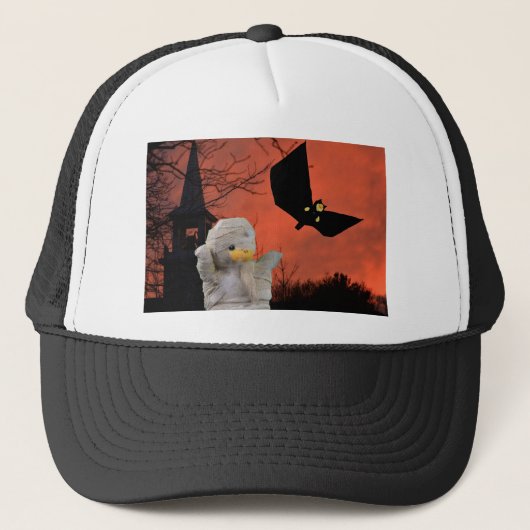 Fun design voor Halloween Trucker Pet (Voorkant)