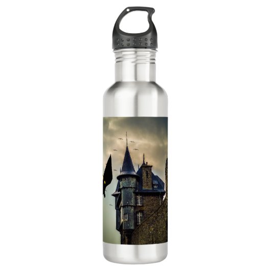 Fun design voor Halloween Waterfles (Voorkant)
